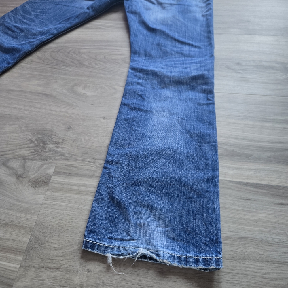 Express Distressed Denim Pants y2k - Picture 4 of 6